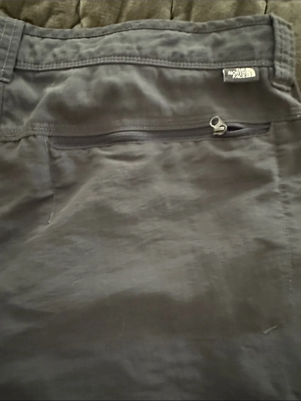 The North Face Men's Cargo Shorts — Dark Gray size 38; 9 1/2 inseam